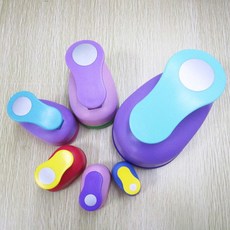 펀칭기 펀치 타공기 원형펀치 종이 8mm 사무용 휴대용, 펀칭기CM003684, 1개
