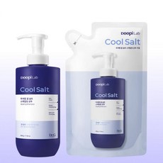 닥터지 두피랩 쿨 솔트 스케일링 샴푸 500g+리필500g