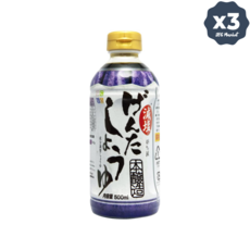 겐타 일본 간장 500ml 3개