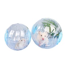 【珮慈星系】水晶球 倉鼠滾球, 1個, 藍色帶燈款【12公分】, 藍色, 12公分