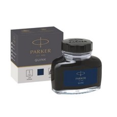 派克 PARKER 速乾墨水 57ml / 以墨養筆 鋼筆墨水, 1個, 藍, 藍
