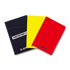 축구 주심 심판카드 수첩형 레드 엘로우 경고 jkp*1501Qf, 기본, 1개