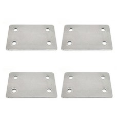 아이베란다 평철 스텐 브라켓 연결철물, 4개