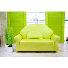 HR 은펄파스텔 앙팡2인용 유아쇼파, 색상_진핑크