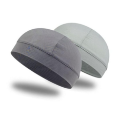 스컬캡 다용도 땀흡수 매쉬 자전거 쪽모자 라이딩 헬멧이너, 화이트