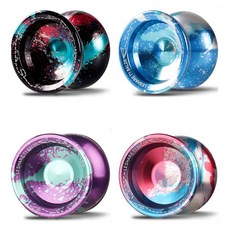 전문가용 메탈 요요 세트 베어링포함, 블랙