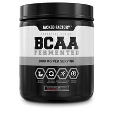 JACKED FACTORY BCAA支鏈氨基酸粉 6000mg 水果味, 1個, 255克