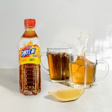 와우 빙홍차 500ml 1box(중국음료 삥홍차), 6개, 490ml