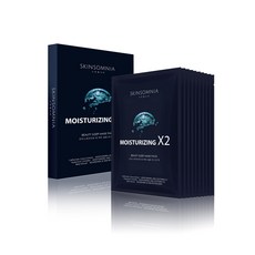 (유통기한임박특가)스킨썸니아 모이스처라이징 X2 뷰티슬립마스크팩 10매 (1박스)