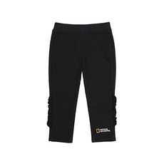 내셔널지오그래 NATIONAL GEOGRAPHIC KIDS N201KPT050 여아 프릴 레깅스 팬츠 CARBONBLACK 471955