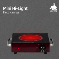 리빙센스 와인색 1구 미니 하이라이트 세라믹 전기레인지