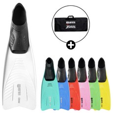 마레스 뉴클리퍼 오리발 수영 롱핀 + 핀가방, 핑크