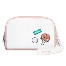 던롭 젝시오 x 라인프렌즈 미니니 파우치 GGF 23034I, 화이트, GGF 23034I 화이트, 1개