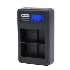 Kamera 液晶雙槽充電器 適用 Nikon EN-EL15, 1個