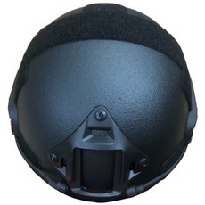 《K.T.T.》 HL FAST 2.0抗彈高耳頭盔（3A等級）- 登山安全防護首選，輕量舒適，視野廣闊, 黑色, 1個