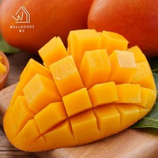 [웰굿] 항공직송 마하차녹 태국 무지개망고 2kg(4-6과), 없음, 1개, 2kg(4-6개)