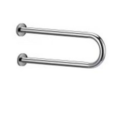 馬桶扶手 助力架 廁所扶手 助力器 安全扶手 304折疊不銹鋼馬桶 老人衛生間防滑扶手, 304U型60cm-亮光, 1個