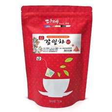 [본사직영] 다예 맛있는 100%국산 감잎차 50티백, 1g, 1개, 50개입