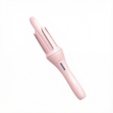 WHH 온도조절 오토 헤어 웨이브 자동 롤러 볼륨 고데기 32mm, zc001, 핑크