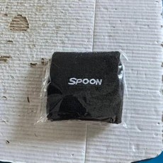 Spoon 運動手腕護腕套, 黑色