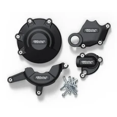 두카티 848 EVO 2008 스트리트 파이터 오토바이 엔진 커버 보호 케이스, 02 black