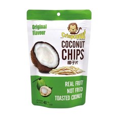 Crispconut 코코넛칩 오리지널 40g x 10 reo+72861hf