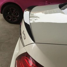 메르세데스 W213 E 클래스 4도어 세단 E200 E220 E250 E300 16-18 카본 파이버 리어 스포일러 호환, 카본 fiber