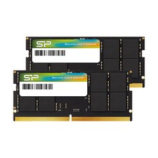 DDR5 32GB (16GB x 2) 5600MHz (PC5-44800) CL46 1.1V SODIMM Non-ECC RAM SP032GBSVU560F22 실리콘