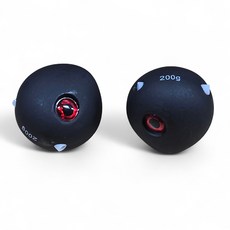 대구라바 헤드 유동식 타이라바 참돔 고중량 저중심무게, 1개, 180g, 블랙