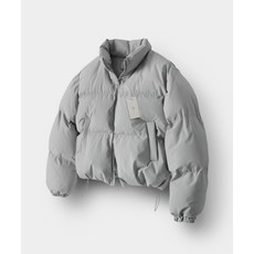 MOOD INSIDE WOMAN woman 푸퍼 크롭 숏패딩_Gray 236357