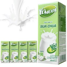 베트남 요모스트 플레인 천연 발효 yomost 요구르트, 170ml