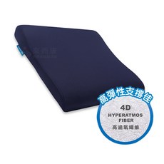 來而康耀億QSHION透氣楔形坐墊 可水洗, 1個, W36xL36xH8~5cm, W36xL36xH8~5cm