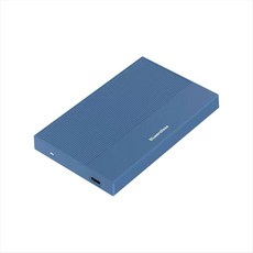 Blueendless 6TB 휴대용 외장형 하드 드라이브 Type-C 2.5인치 모바일 하드 드라이브박스 SSD PC용 기계식 외부 상자, 파란색