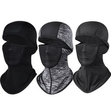 복면 자외선차단 바이크바라클라바 자전 12196PC 1(ea), 그레이 free