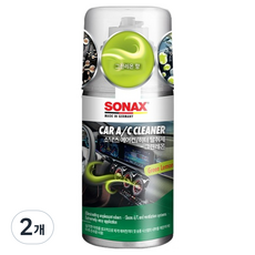 소낙스 에어컨히터 탈취제 그린레몬, 100ml, 2개