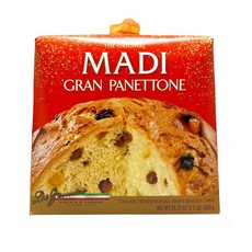Madi Gran Panettone 이탈리안 전통 오븐 베이크드 케익, 1개, 1kg
