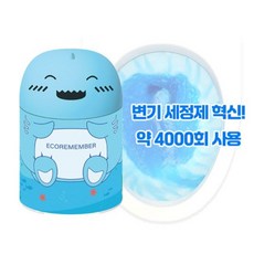 에코리멤버 상어 변기세정제 고체형, 700ml, 1개