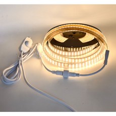 防水快拆插頭 可調光 110V LED黃光燈帶 附收納盤收納袋 B1-8, 1個, 黃光 10米