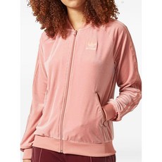 아디다스 스타디움 벨벳 바이브 "로우 핑크" 트랙재킷