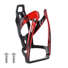 시그니처베이지 자전거 초경량 물통 케이지 거치대 YPZ037, 레드, 1개