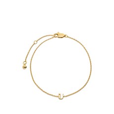 모니카비나더 이니셜 체인 브레이슬릿