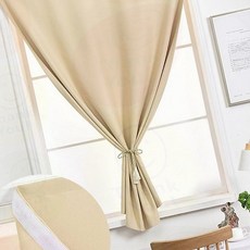 간편 부착형 암막커튼 창문 가리개 작은창 햇빛차단 차양