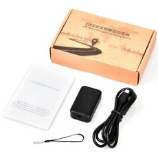 미니 GPS 자동차 추적기 앱 분실 방지 장치 음성 제어 녹음 로케이터 2G 용 고화질 마이크 WIFI + LBS + GPS, 1개