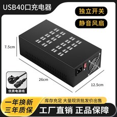 멀티 USB 충전포트 대용량 PD 아이패드 P436 10포트 코어 핸드폰충전 고속, F. 3C 인증 40포트 300W 풀로드 2A 고속 충