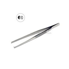 소독솜잡기편한 드레싱핀셋 의료용 유구포셉 양호실 상처소독용 의료용켈리 치과용핀셋 병원 추천, 1개, [01-2160]-15cm