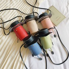 헤로이나 가죽 가방만들기 깡통모자가죽공예 세트, 핑크, 1개