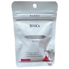 BHK’S 奢光錠 穀胱甘肽維生素C 30粒, 1個, 30顆
