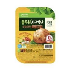 풀무원지구식단 이슬만두 김치애호박 간편트레이 180g, 1개