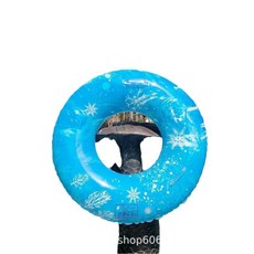 兒童游泳圈 加厚戶外水上充氣玩具 救生圈, 雪山圈60, 1個