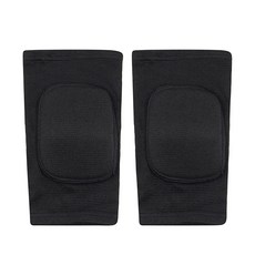 JUMISEE아동용팔꿈치보호대 부드러운패딩스폰지팔꿈치패드통기성스트레치팔보호슬리브축구배구댄스스케이팅농구스포츠용125927, 블랙 팔꿈치 보호대